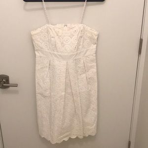 Lilly Pulitzer strapless eyelet dress
